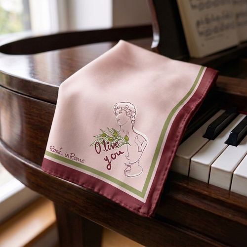 Cotton scarf - O live you