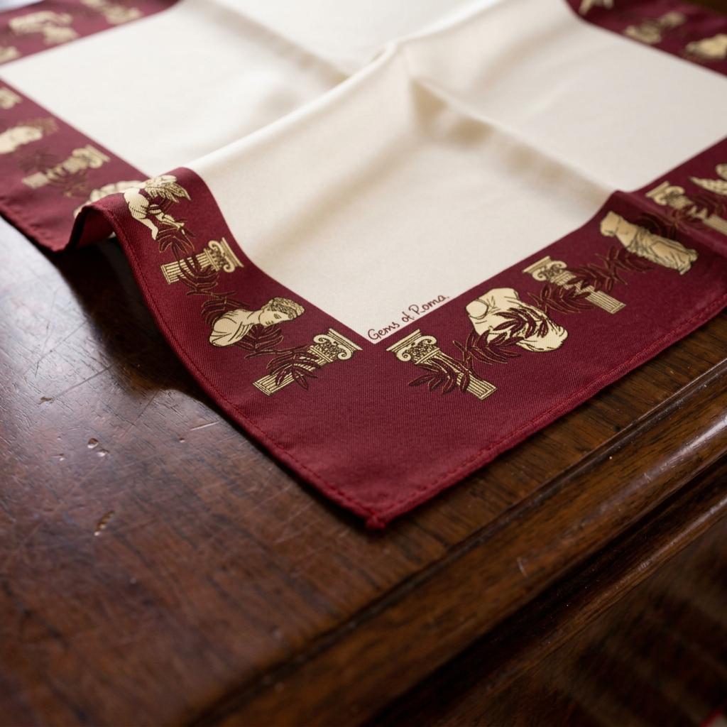 Cotton scarf- The Museum