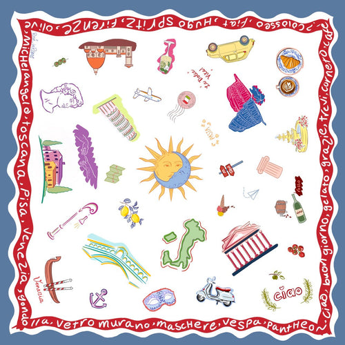 Cotton scarf - Italian Dream