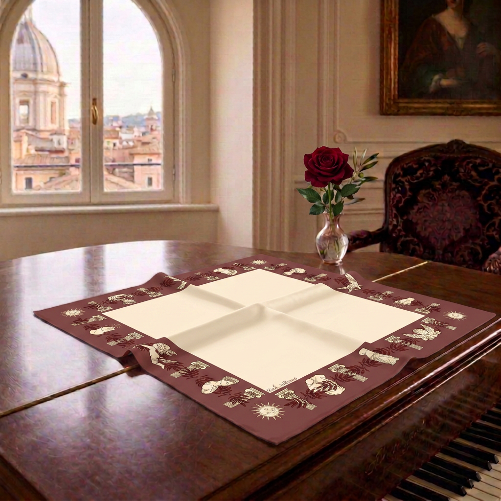 Cotton scarf- The Museum