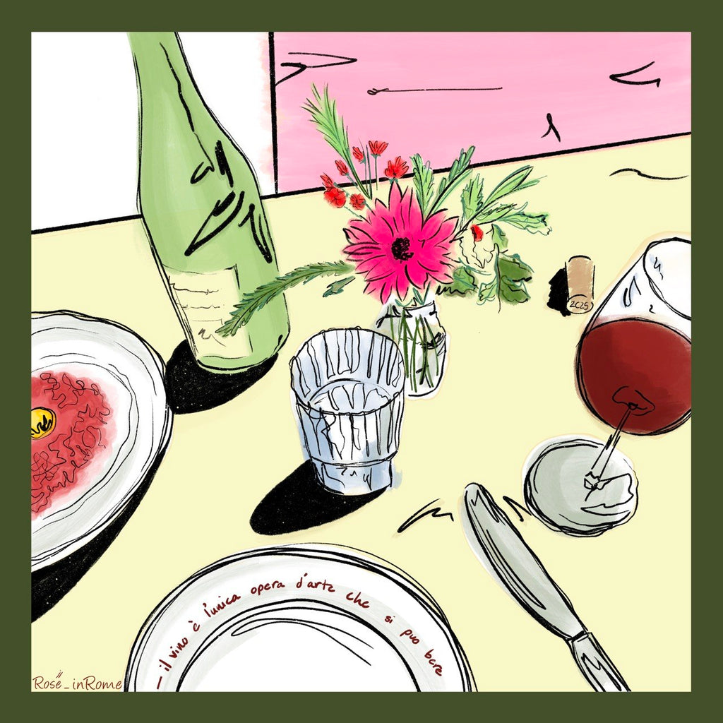 Cotton scarf- Dinner party