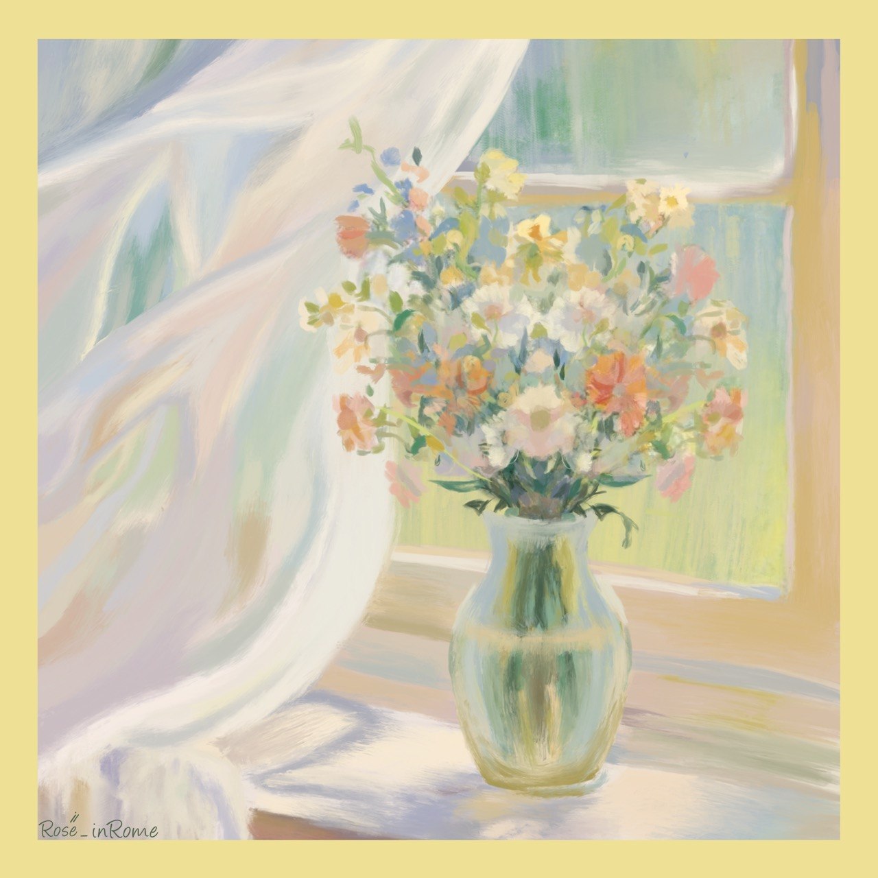 Cotton scarf - Breeze